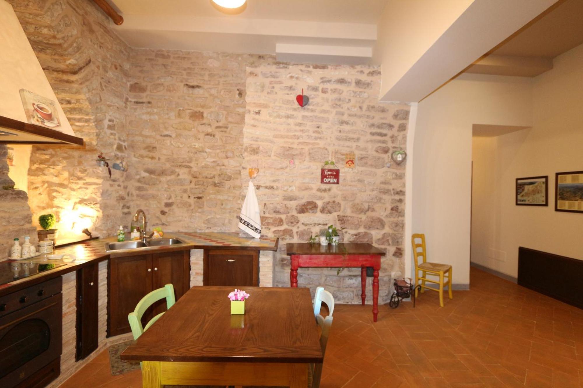 La Casina Colorata Hotel Assisi Buitenkant foto