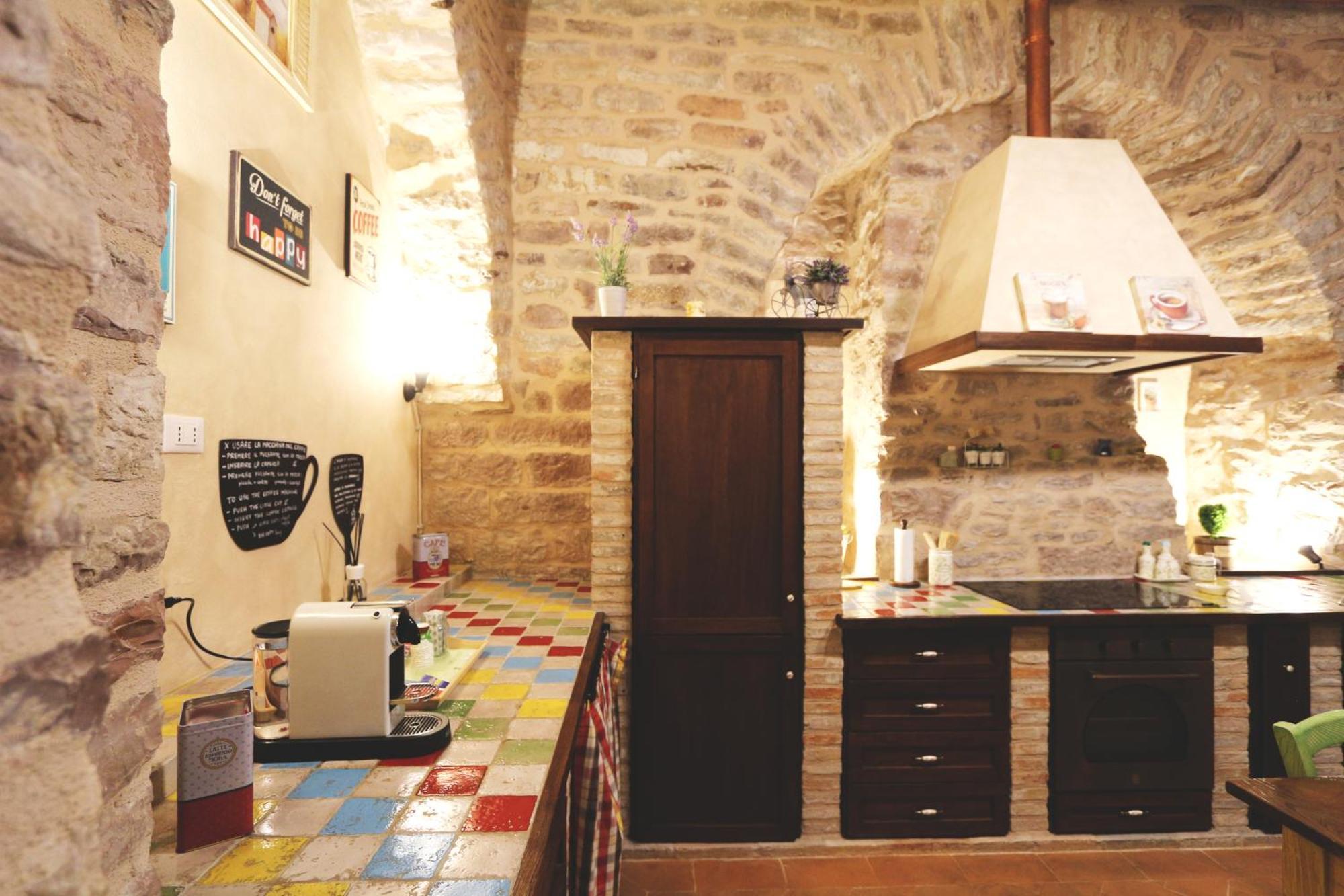 La Casina Colorata Hotel Assisi Buitenkant foto