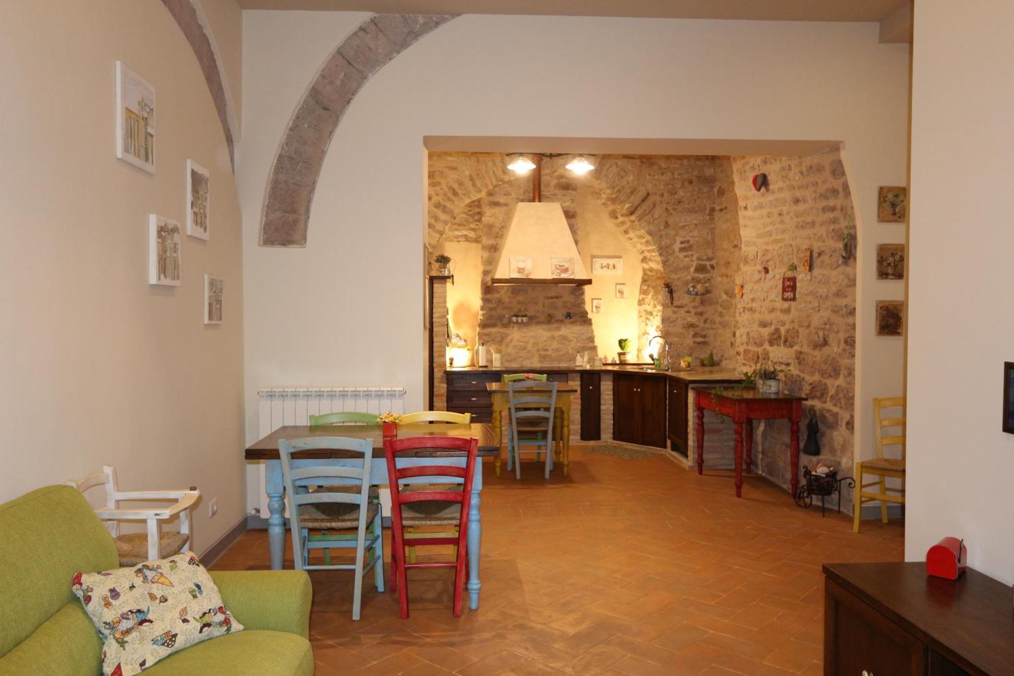 La Casina Colorata Hotel Assisi Buitenkant foto